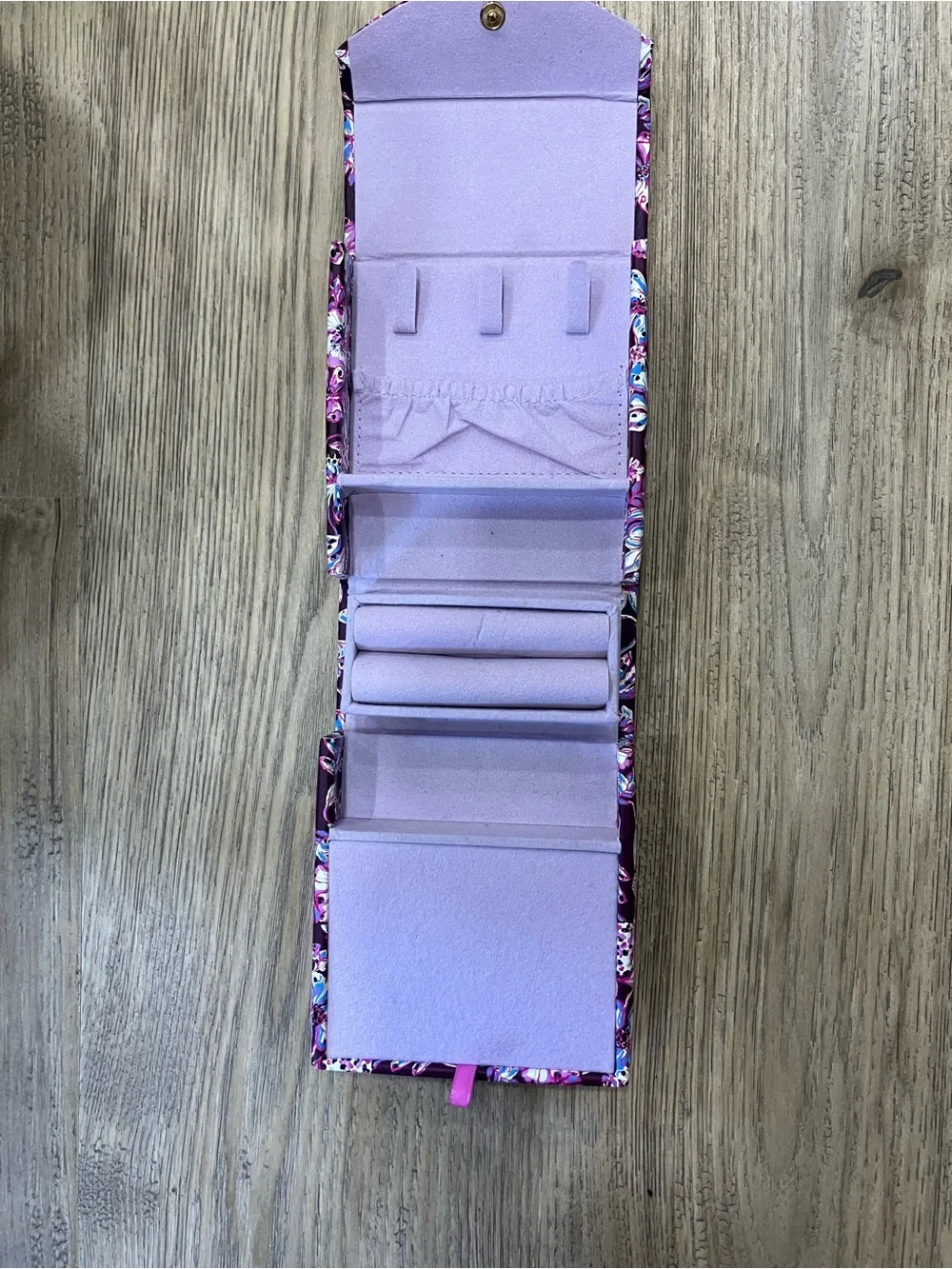 Lilly Pulitzer folding jewelry box